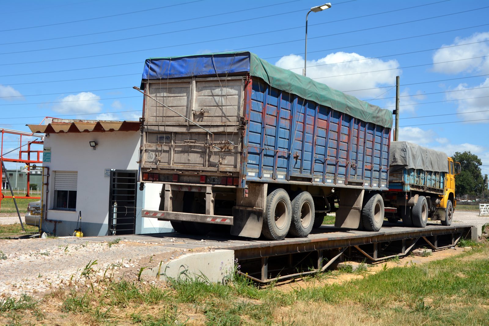 Balanza de camiones